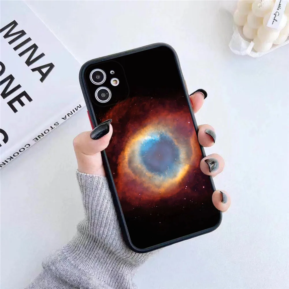 Новый тренд красочный чехол для телефона Nebula Deep Space iPhone 16 15 14 11 12 13 Pro Max Mini X XR XS 7 8 Plus