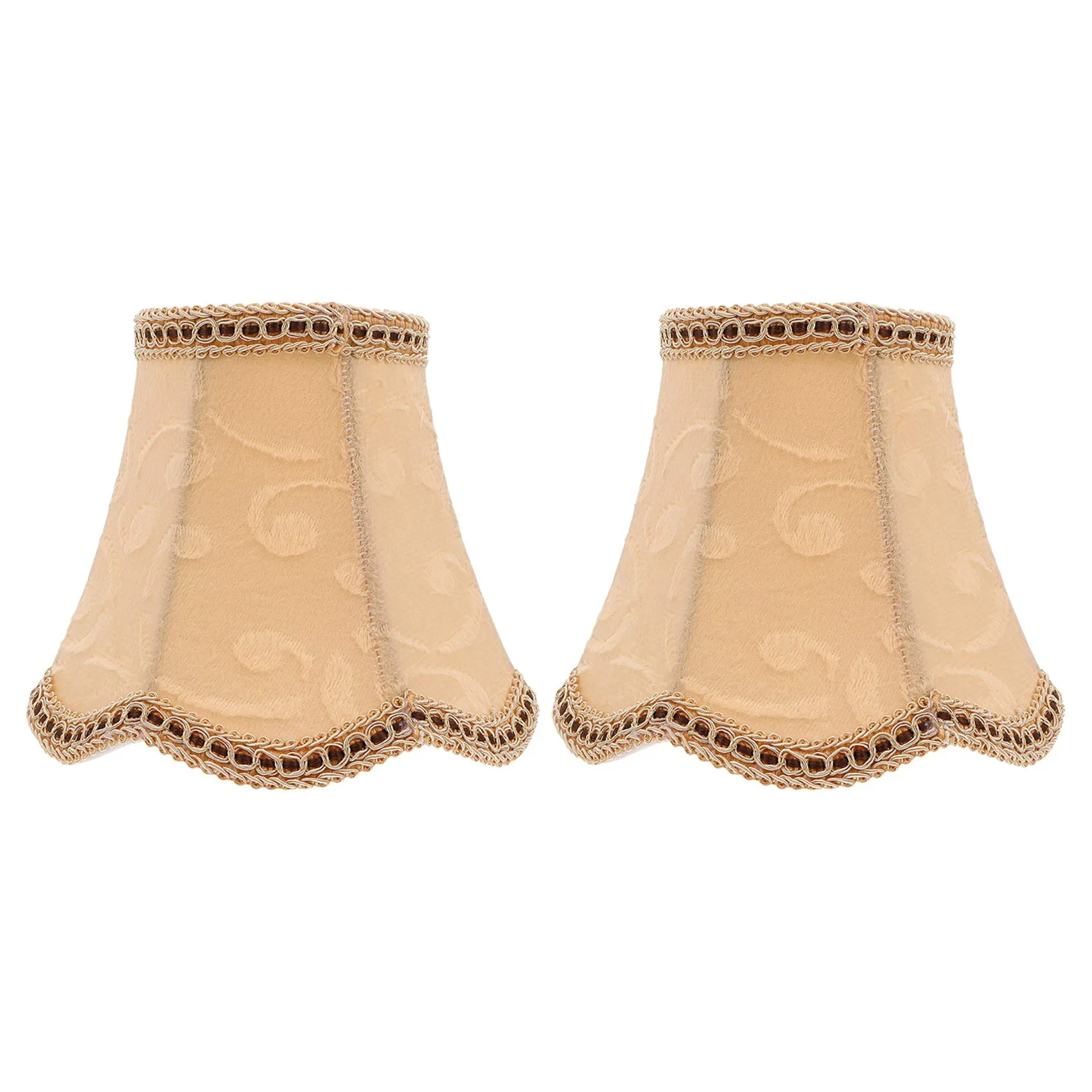 

2X Table Lamp Shade Fabric Cloth Clip on Light Shades Lamp Cover Drum Shade Lampshade Bulb for Floor Lamp Home