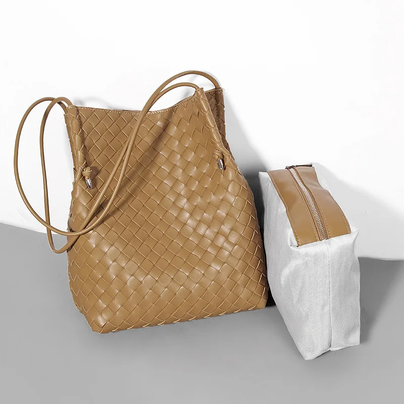 

Дизайнерские сумки, роскошная плетеная Сумка через плечо, сумка-мешок, сумка-тоут из воловьей кожи, дизайнерская сумка