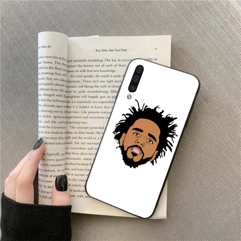 Чехол Dreamville J Cole для телефона Samsung Galaxy S6 S7 S8 S9 S10 S21 S22 Plus ультрамягкий черный чехол |