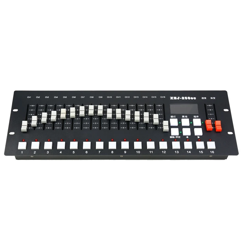 Фото Контроллер DMX 512 по заводской цене, 256 каналов, DMX-консоль, оборудование для диджеев, консоль для дискотек и сценического освещения №5