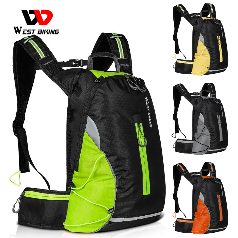 

WEST BIKING 16L Waterproof Hiking Backpack Men Riding Sport Climbing Mountaineering Backpack Outdoor Camping Travel Bag For Male