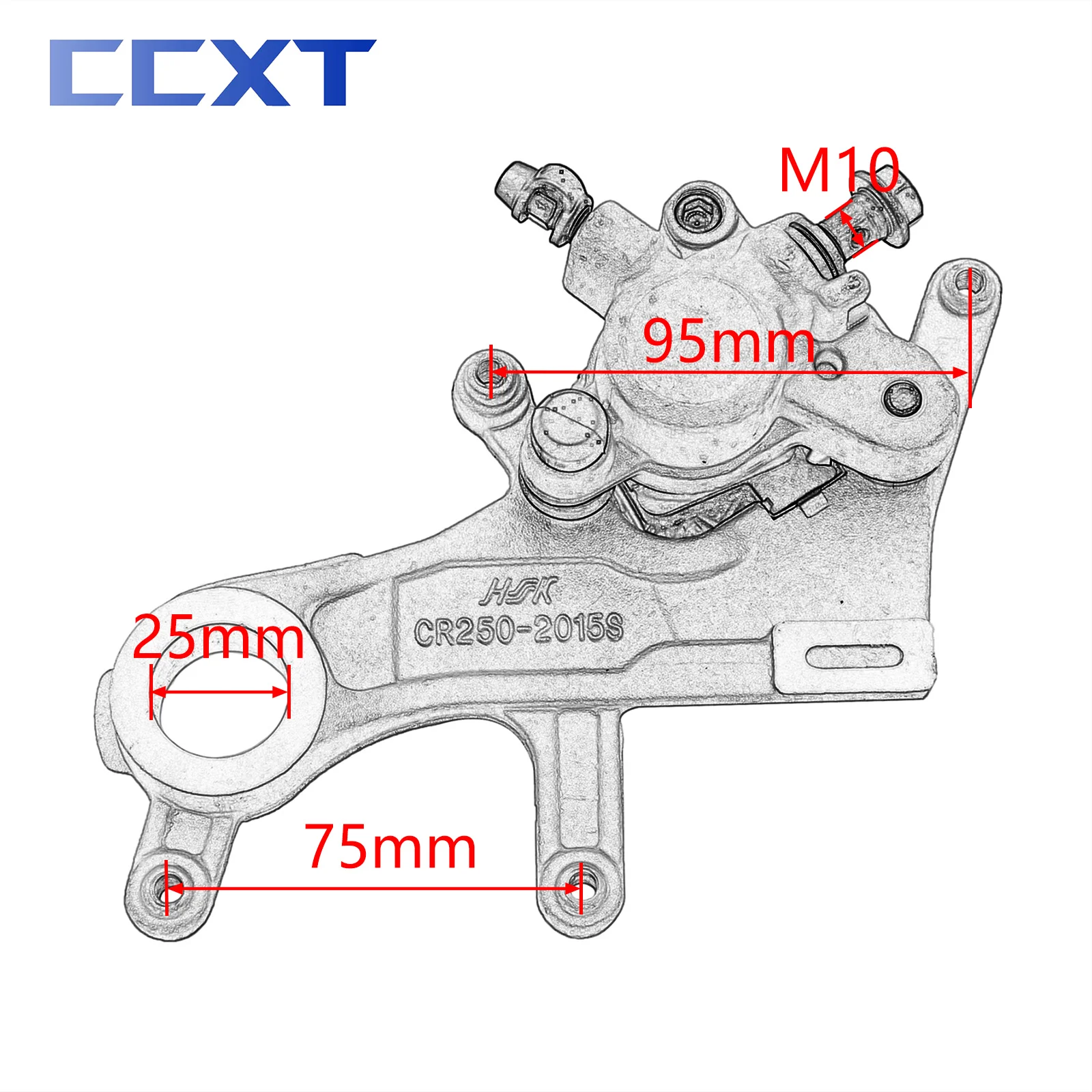 Суппорт заднего тормоза мотоцикла Гидравлический тормозной насос в сборе для Honda