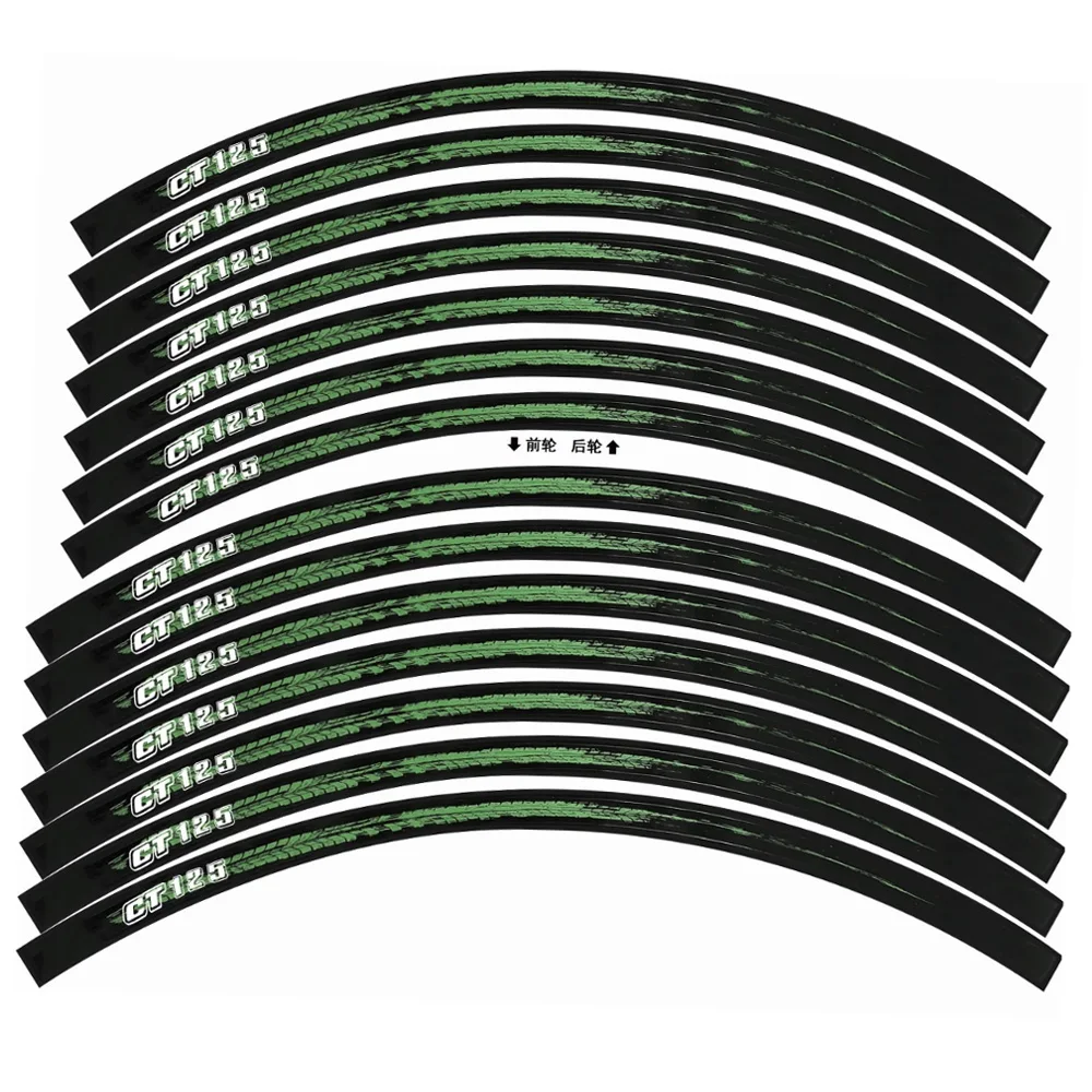 

For Honda CT125 New Motorcycle Parts Wheel Reflection Waterproof Wheel Sticker for Hunter Cub 2019 2020