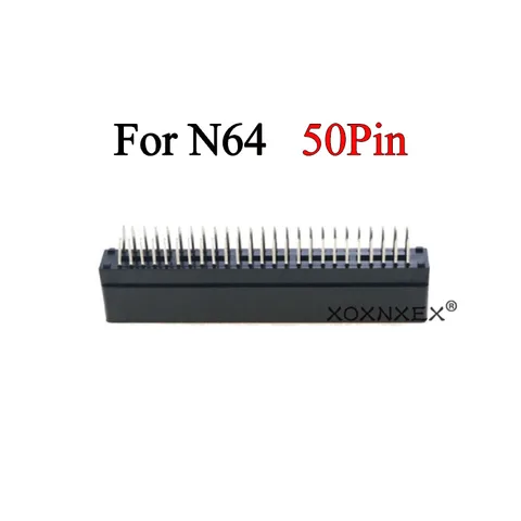 XOXNXEX 1 шт. для SNES N64 SEGA FC коннектор игровой слот для карты 62pin 50pin 64pin 60pin для SEGA Genesis N64 SNES FC клон консоли