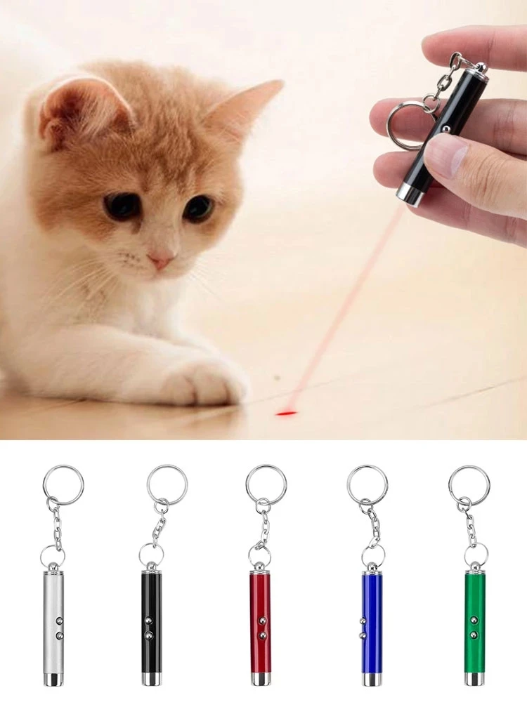 

Laser Sight Tactical Pen 4mW With 1 650nm Red Laser Pointer And White LED Torch Flashlight Children's Game Cat Toy Laser
