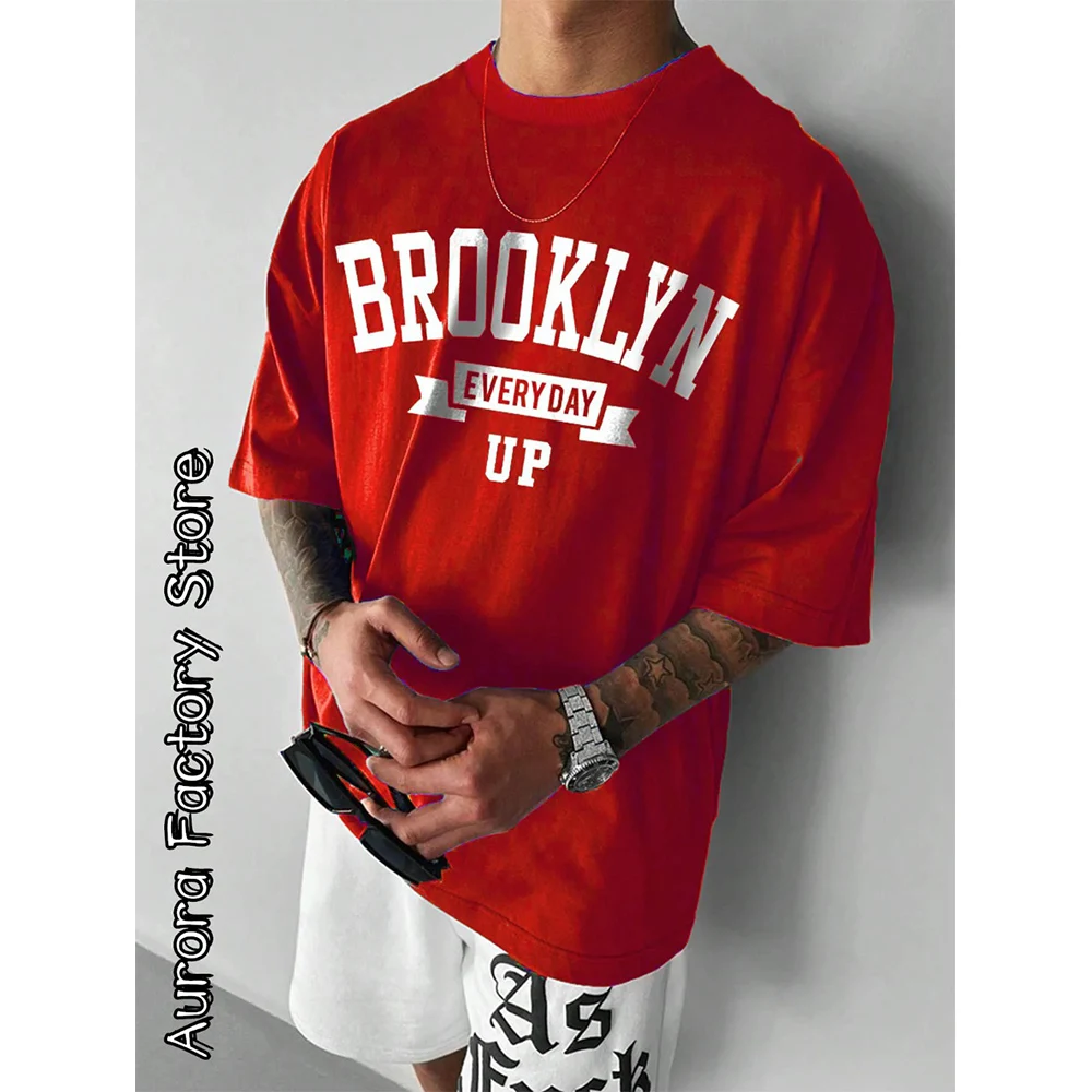 Мужская футболка Brooklyn хлопок |