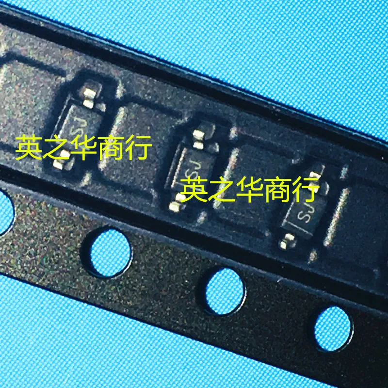 

50 шт. оригинальный новый SMD диод B5817W 1N5817 1N5817WS 1206 SOD123 SJ Шелковый экран