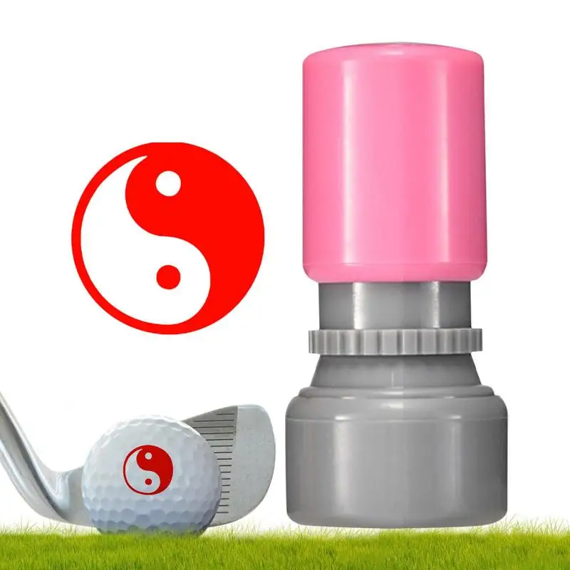 

Golf Ball Stamp Golf Ball Identity Marker Waterproof And Quick Drying Ball Marker Golf Ball Stencil Marking Tool For Golfer