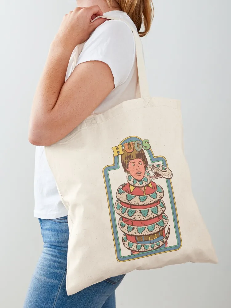 Hugsss Tote Bag сумка для покупок с логотипом Сумки женские тканевые сумки Холщовая