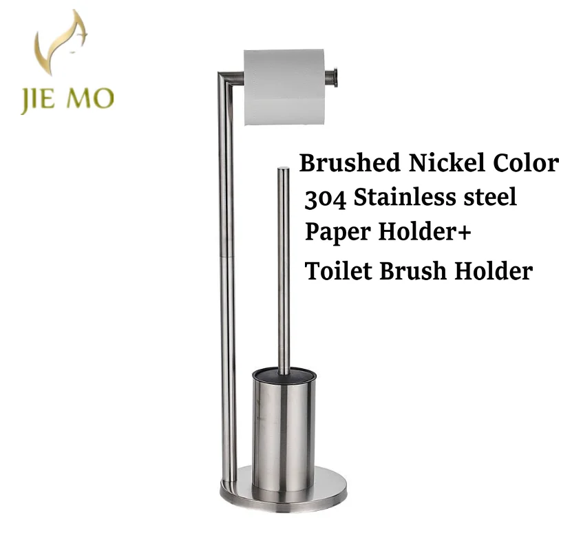 

Держатель для туалетной щетки и бумаги JIE MO из нержавеющей стали