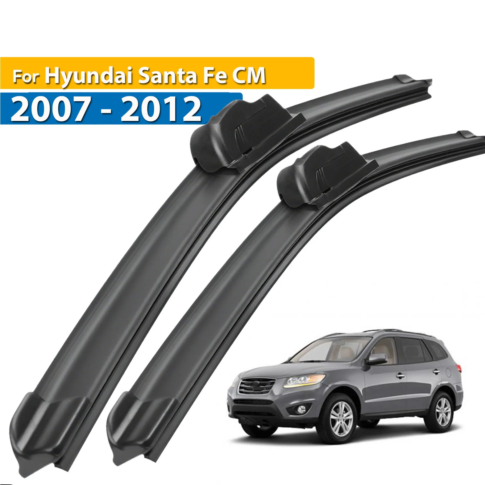 

Передние щетки стеклоочистителя Erick для Hyundai Santa Fe CM MK2 2007-2012 лобовое стекло, лобовое стекло, автомобильные щетки от дождя 24 "+ 18"