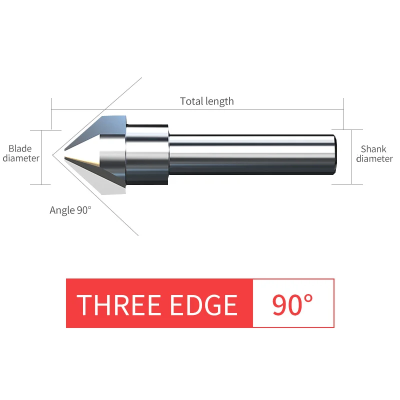 

RL Зенкер HSS6542/Кобальт M35 60/90/120 градусов
