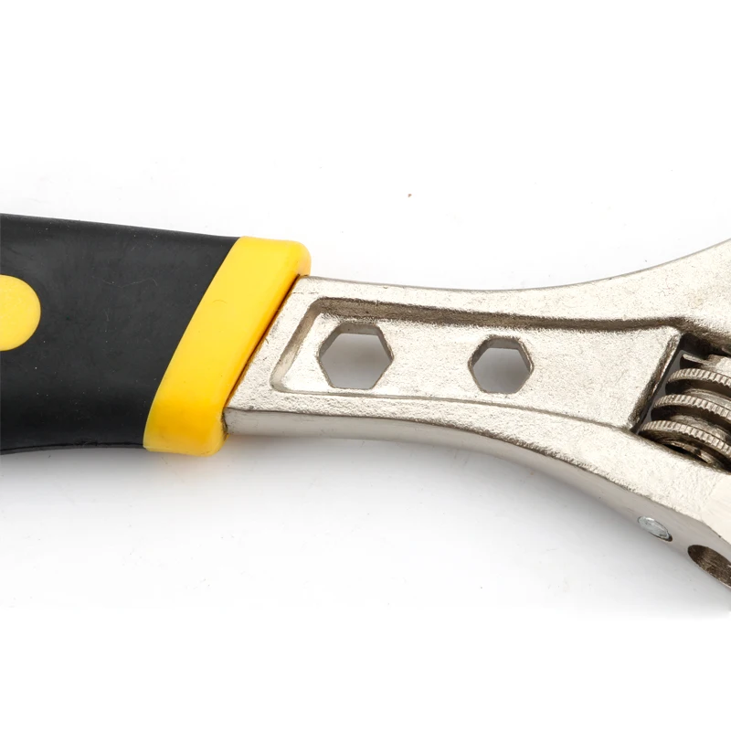 Регулируемый гаечный ключ с большим отверстием обезьянами угловой для дома