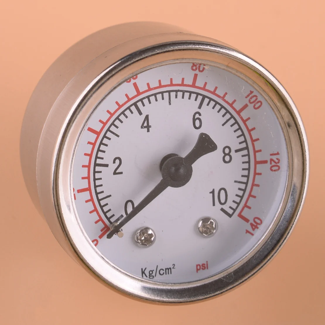 

1/8 NPT топливный манометр, регулятор наполнения жидкостью 0-140 PSI, хром, подходит для универсального нового