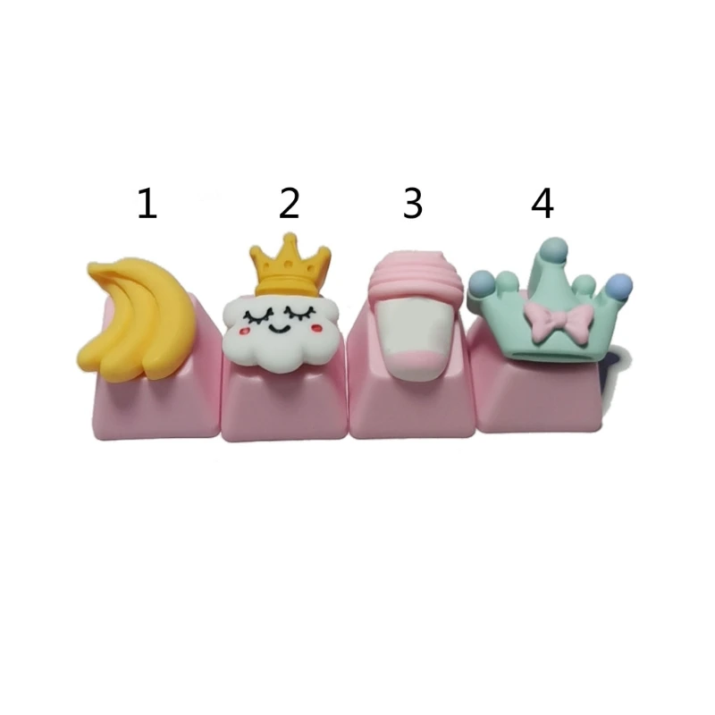

Individuality PBT Cute Keycap Pink Anime Cartoon Custom DIY Cap Switch Mechanical Gaming Keyboard Caps