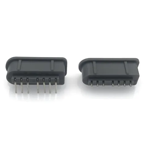 Для SFC 180 градусов 90 градусов 7-контактный гнездовой разъем для контроллера игровой консоли SNES