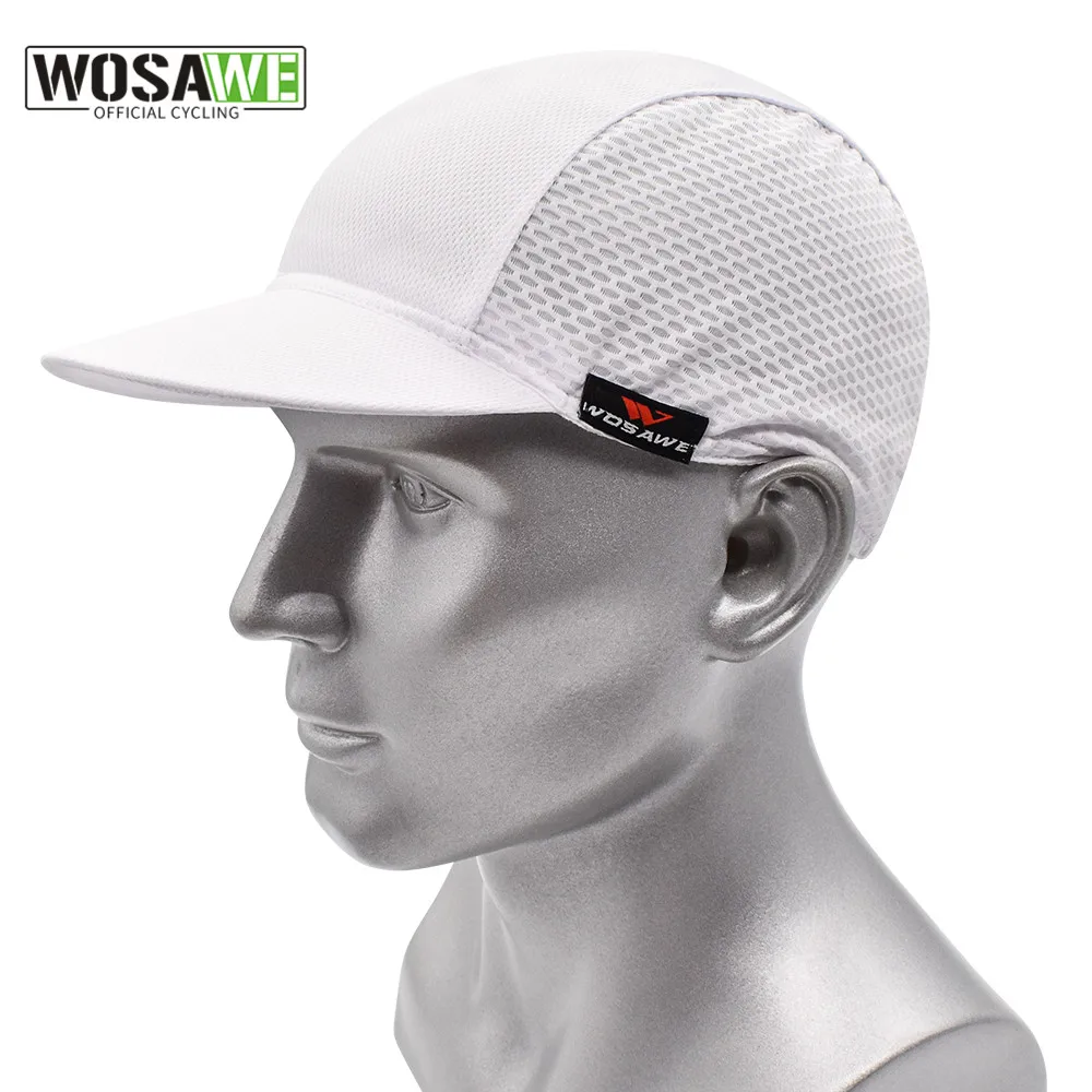 WOSAWE Cycling Reflective Cap Breathable Bicycle Skull Cap F