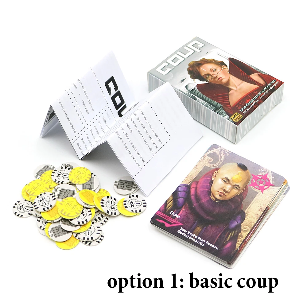 2021 переворотная игра версия на английском языке Высококачественная настольная