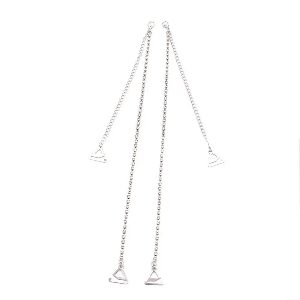 Aniti-скользящие бюстгальтеры модные регулируемые металлические бретельки для