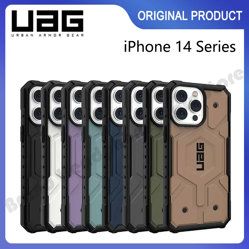 

Original UAG Pathfinder Camo Series Case for iPhone 14 Pro Max/14 Pro / 14 Plus / 14 Rugged Protective Dropproof Cover