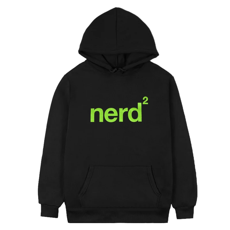 Nerd Twice Hip-hop Cool Unique Winter Pair Long Sleeve Top Sweatshirts Unisex Custom Anime Hoodie Comfortable Creative Popular