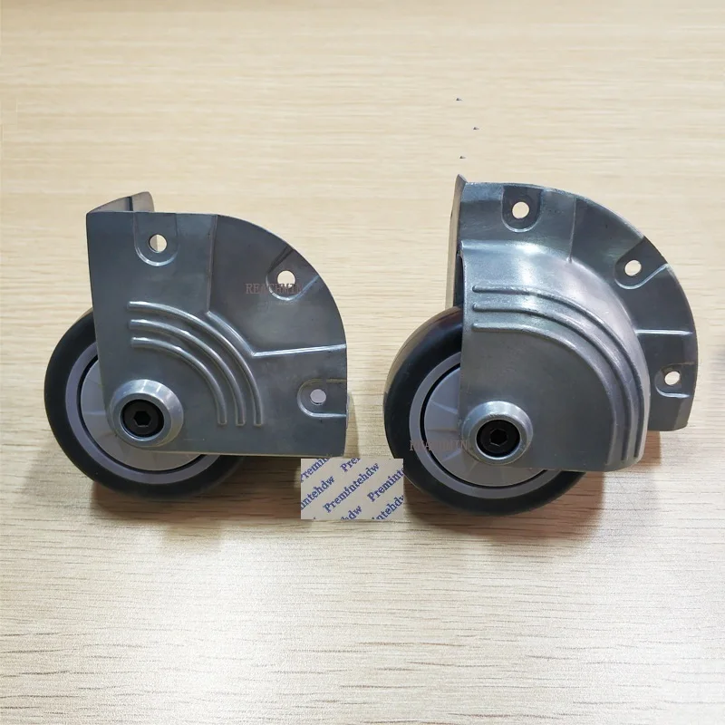 

Ролик с цинковым угловым кронштейном для полета, 75 кг, 3 дюйма, 2 шт. (1 пара)