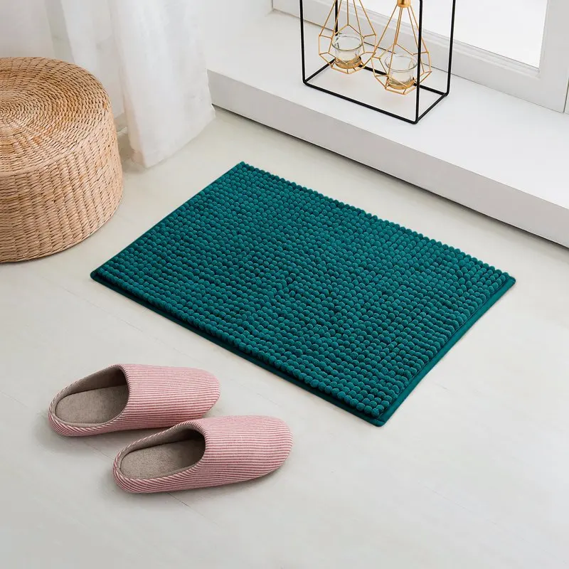 

Chenille Bathroom Rug Extra Soft and Absorbent Shaggy Rugs (,20"*32")