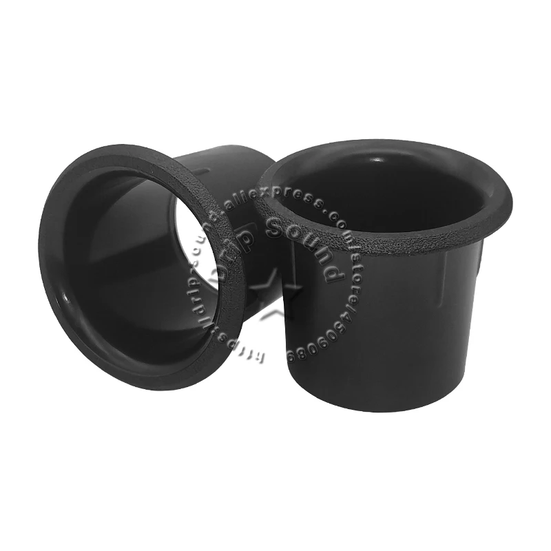 

2pcs Speaker Port Tube Bass Subwoofer Audio Reflex Tube Loudspeaker Box Vent 35x35mm