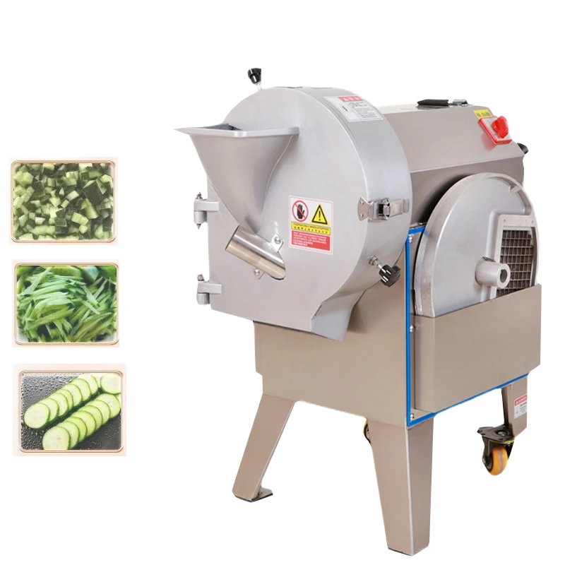 

110V/220V Commercial Electric Vegetable Cutting Machine Vegetable Shredding Sliced Diced Machine 1500W
