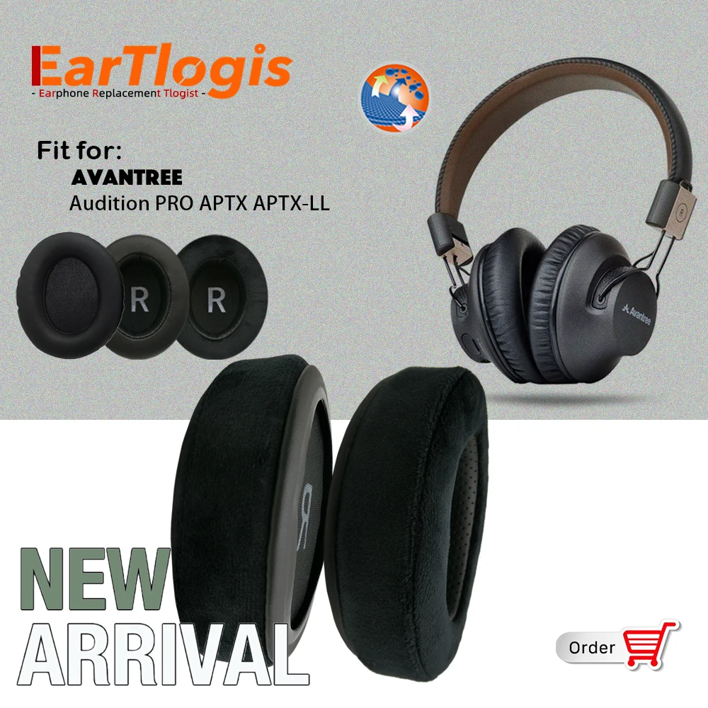 Сменные амбушюры EarTlogis для эргономичных наушников с эффектом памяти