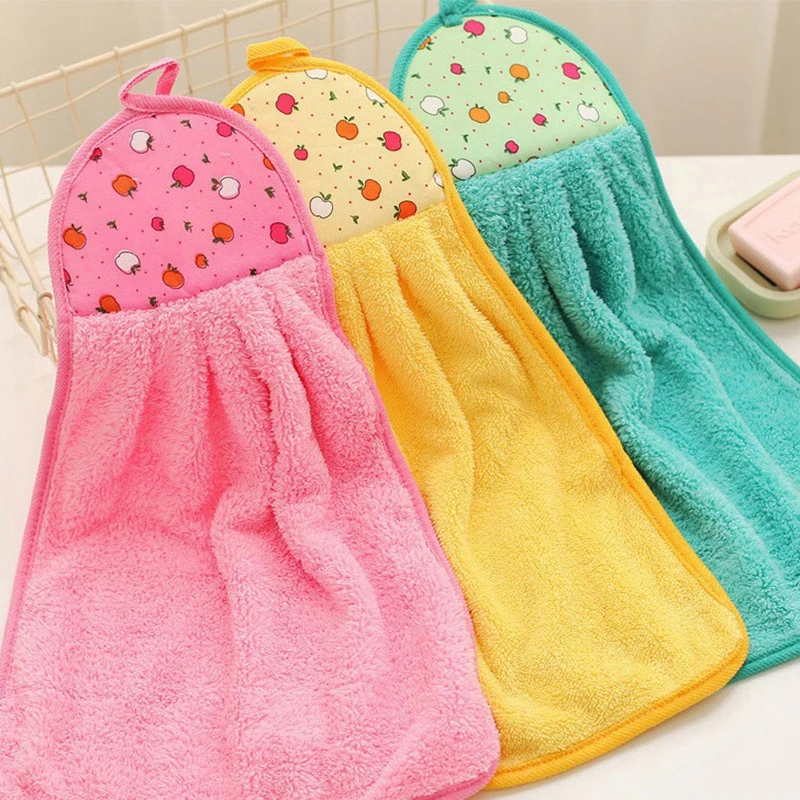 

Towels Absorbent Dish Cloth Anti-grease Utensils for Kitchen Accessories Wipping Rags Non-stick Oil Household Cleaning Towel