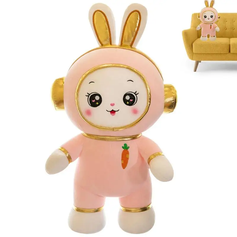 

Плюшевый кролик, Космический кролик, плюшевый кролик, мягкая игрушка-животное, супер мягкая хлопковая Подушка-кролик, симпатичные игрушки д...