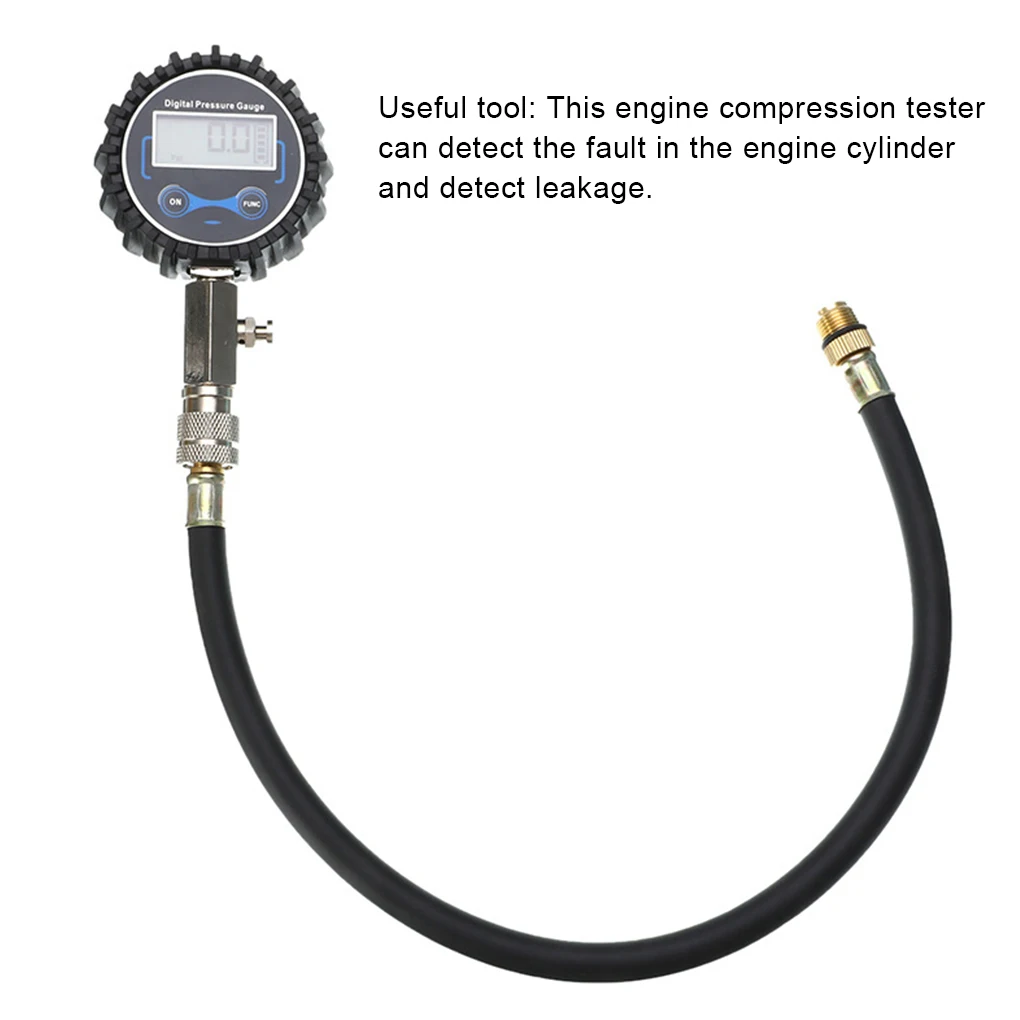 Универсальный цифровой автомобильный тестер сжатия двигателя портативный