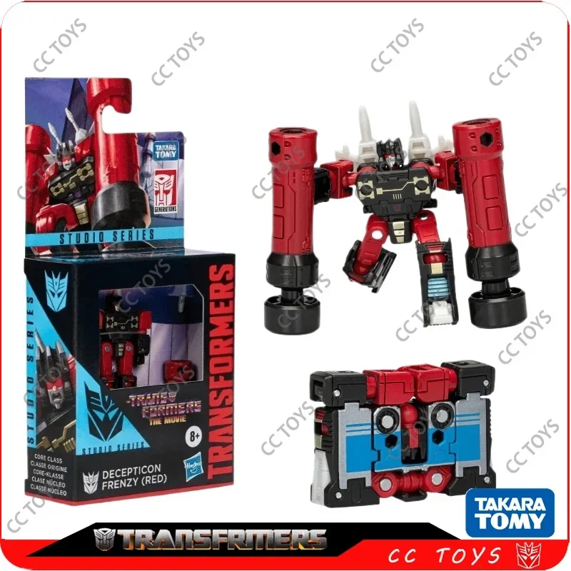 В наличии Takara Tomy Transformers Toy Studio Series 86Core Level Decepticon Frenzy (красный) Фигурка робота