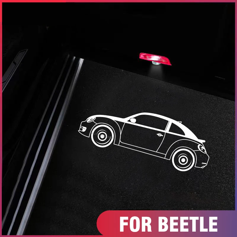 2 шт. для VW Beetle 9K 2K 2004 2005 2006 2007-2008 Φ проектор двери автомобиля лазерный привидение