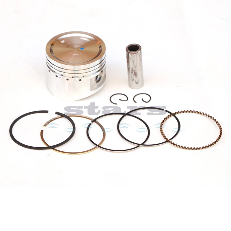 Мотоциклетный поршень 50 мм 13 комплект штифтов с поршневым кольцом штифтовым