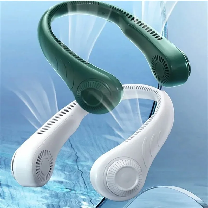 Портативный перезаряжаемый мини-вентилятор с выходом воздуха на 360 градусов USB 4000