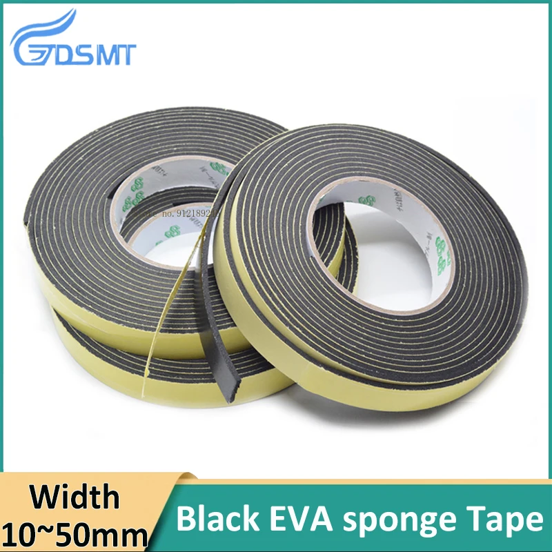 

EVA звукоизоляционная лента черная 0,5х10 мм 5 м