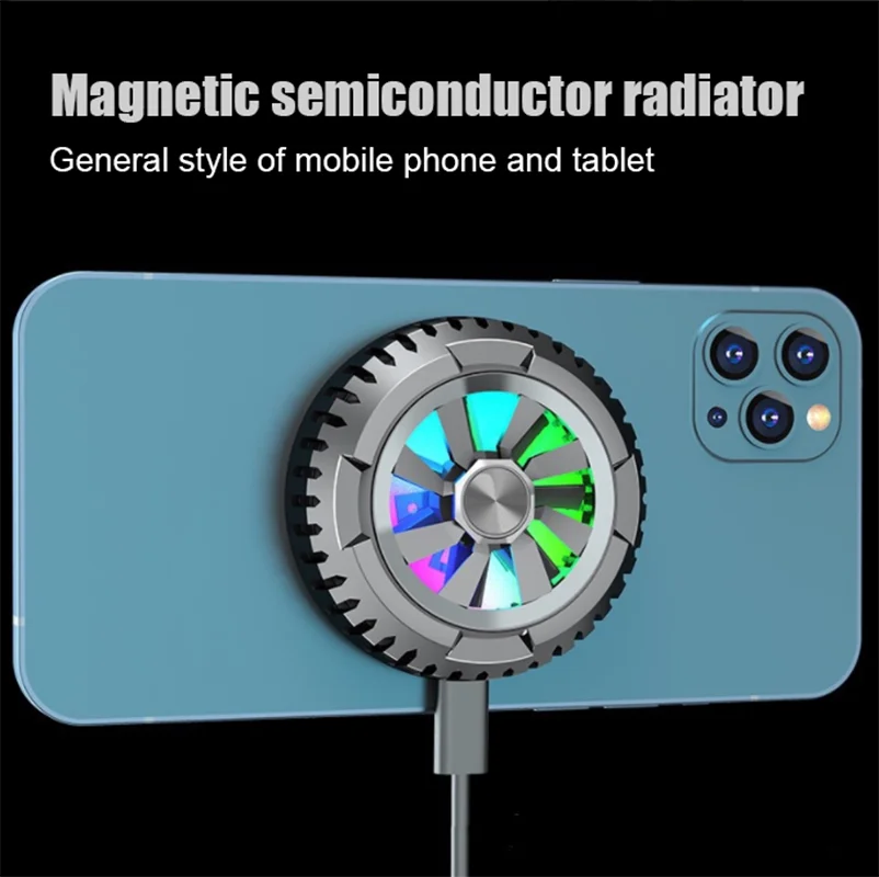 

Strong magnetic suction refrigeration mobile phone radiator