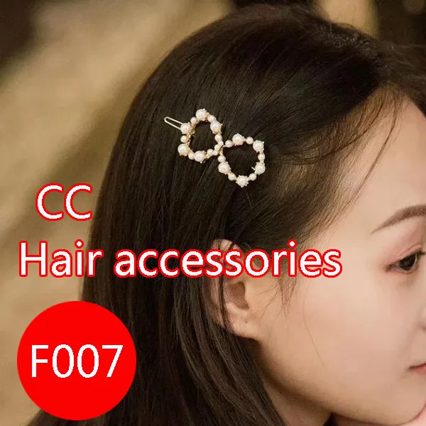 

F007 Fashion Hair Accessories Personality Trend Jewelry Letter Shape High Quality Couple Gifts
