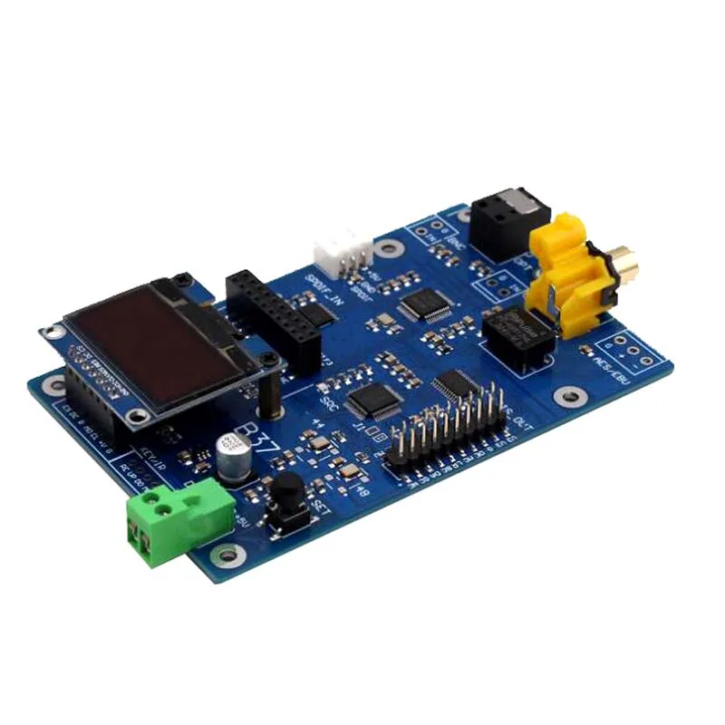 Lusya AK4137 DAC SRC аудио 384K 32 бит DSD256 DSD IIS Преобразование для Hi-Fi усилителя с пультом