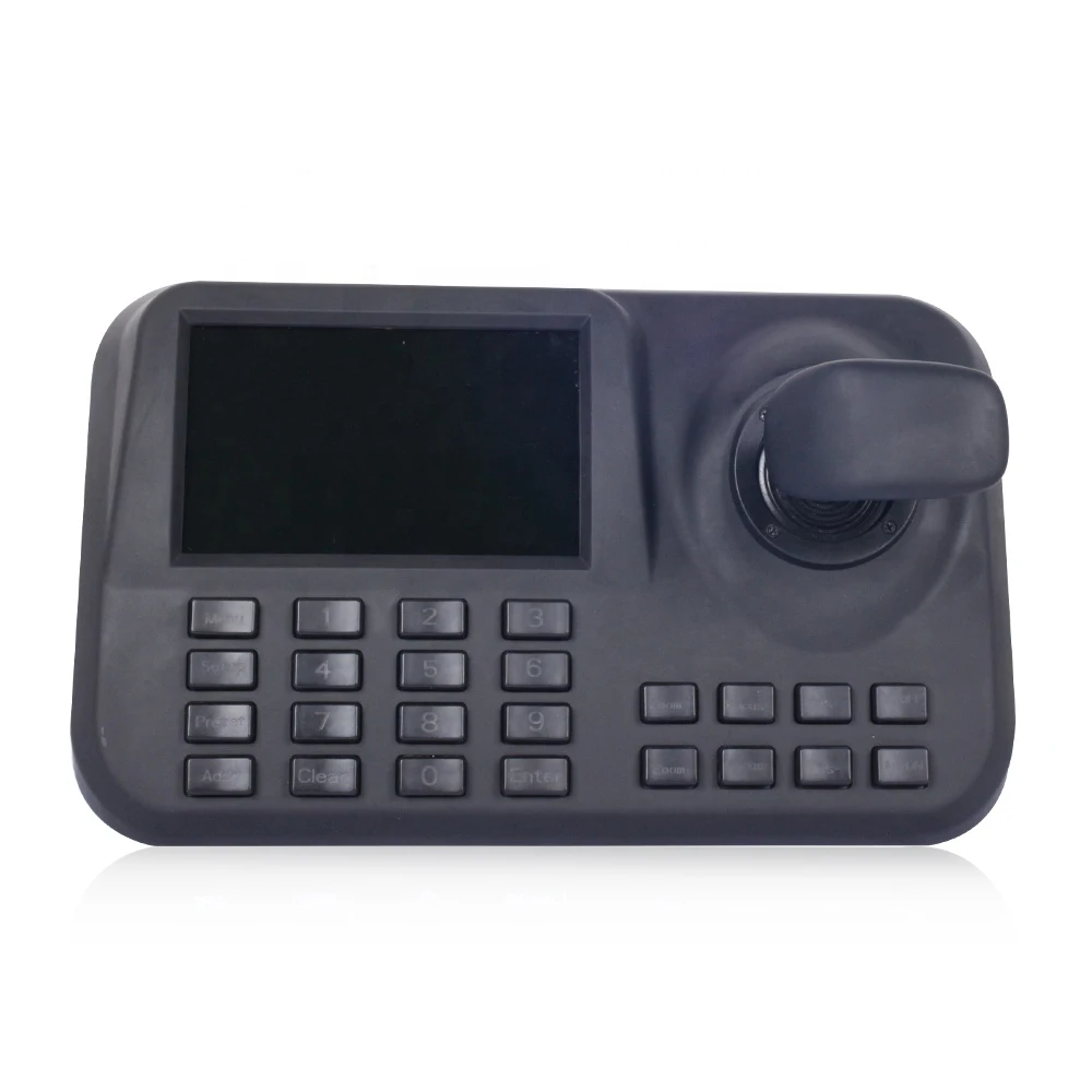 Продажа Сетевой контроллер для PTZ-камеры HESEE, 5-дюймовый ЖК-экран, 3D-Джойстик, клавиатура для скоростной купольной IP-камеры PTZ