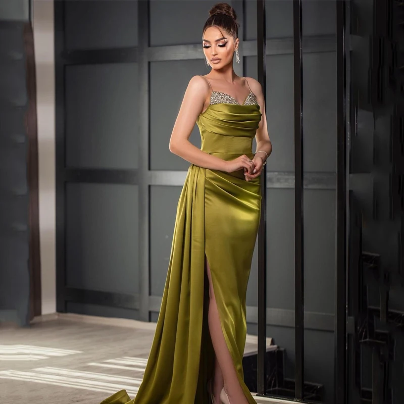 Eightree Sexy Mermaid Prom Dresses Beadings Floor Length Side Slit Evening Cocktail Party Night Prom Gown Plus Size Saudi Arabia
Eightree Sexy Mermaid Prom Dresses Beadings Floor Length Side Slit Evening Cocktail Party Night Prom Gown Plus Size Saudi Arabia