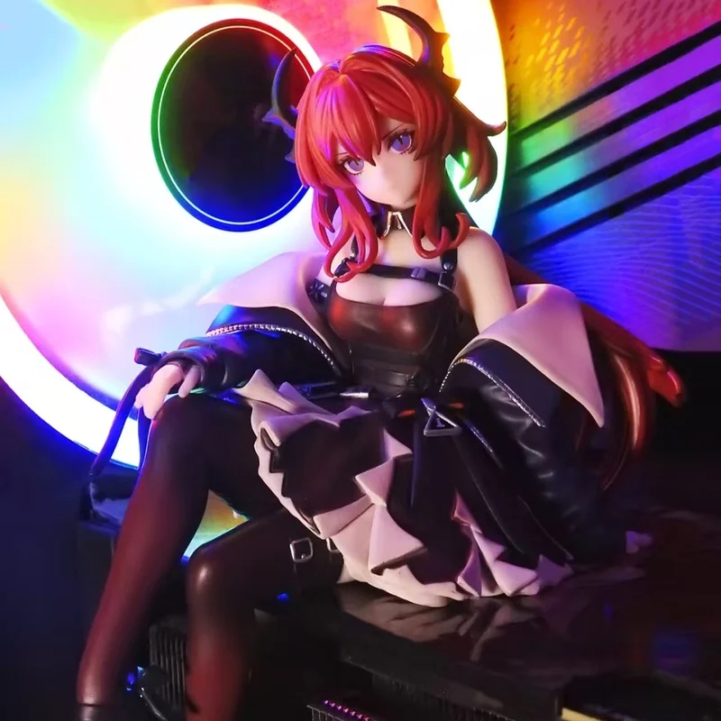 Фото Официальная фигурка Furyu Arknights Surtr: Noodle Stopper Energy Connection Ver. Коллекционная аниме-фигурка для декора рабочего стола, 15 см. №1
