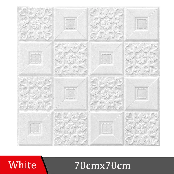 

10pcs 3D Color Sequins Wall Stickers Living Waterproof Foam Room Bedroom DIY Adhesive Wallpaper Art 70x70 Cm Home Wall Decals