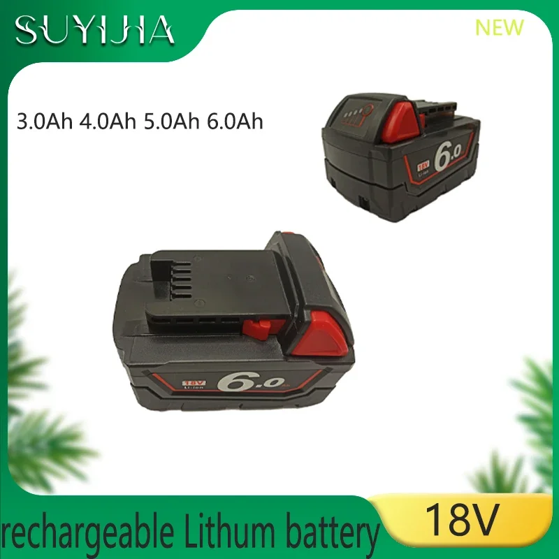 

18V Power Tool Battery 3.0Ah 4.0Ah 5.0Ah 6.0Ah Suitable for 48-59-181 48-59-1850 Li-ion Replacement Battery