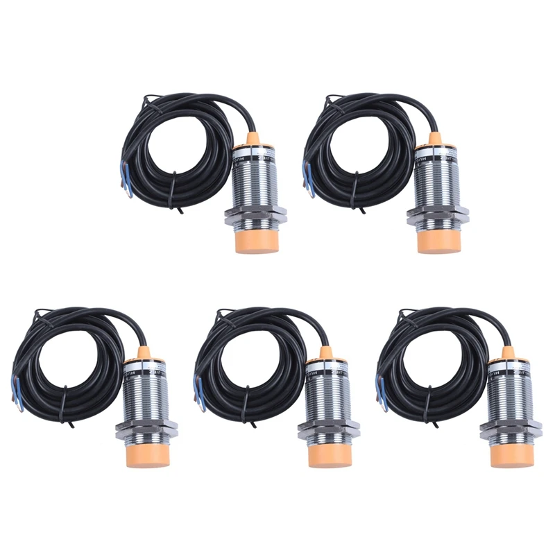 

5X LJC30A3-H-J/EZ AC 90-250V NO 2-Wire Capacitance Proximity Sensor Switch Detector 0-20Mm