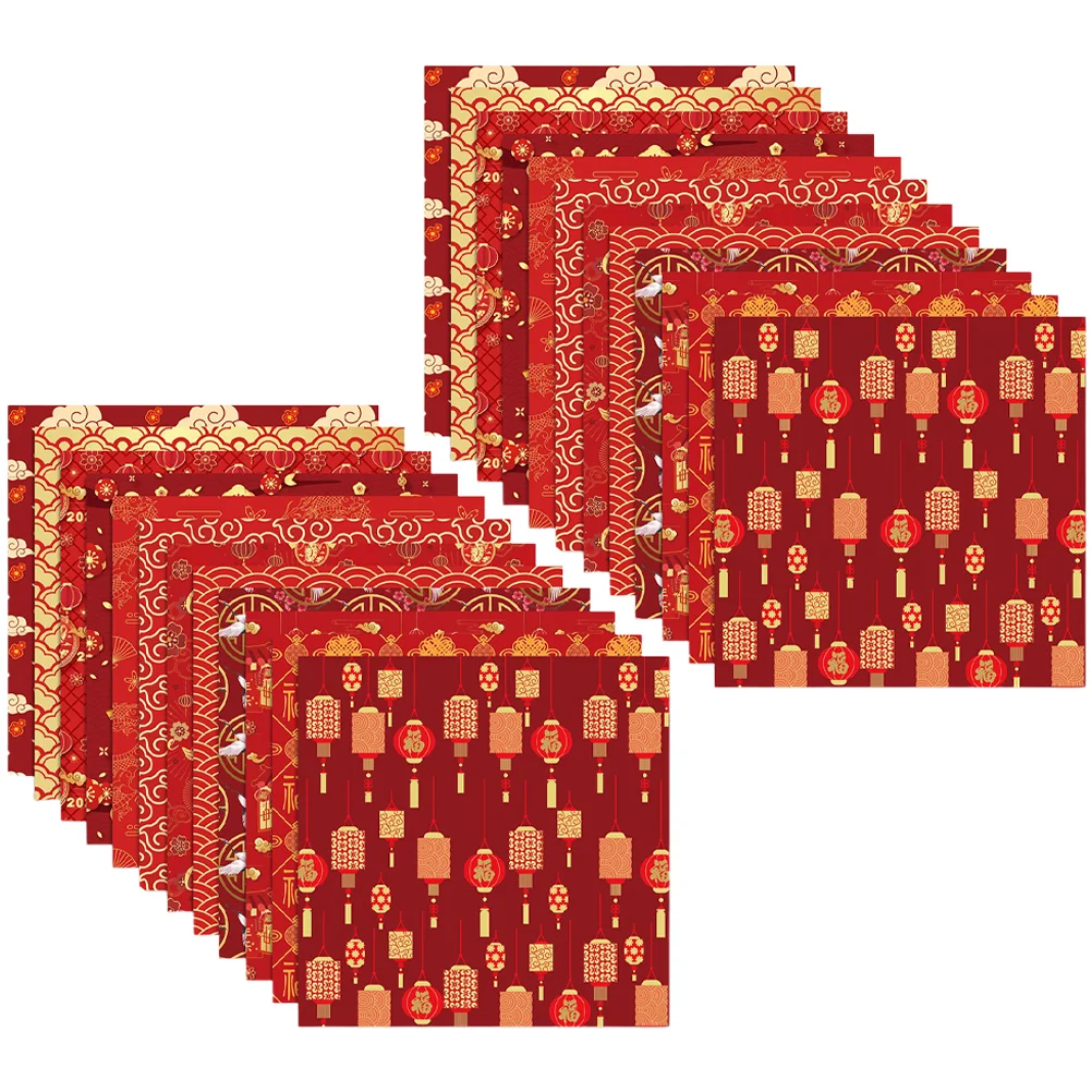 

24 Sheets Scrapbook Supplies Love Paper Scrapbooking Manual DIY Material Craft