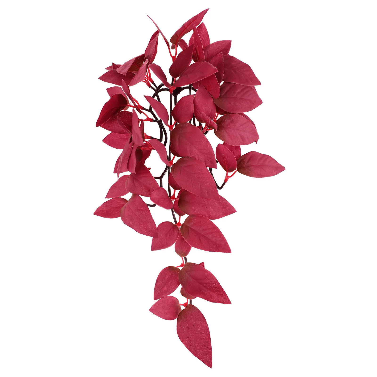 

Pet Machine Habitat Decor Fake Plants Fish Tank Rattan Ornament Reptile Suction Cup Terrarium